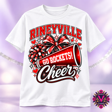 Load image into Gallery viewer, Rineyville Rockets Go Rockets Cheer Spirit Wear