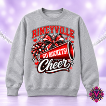 Load image into Gallery viewer, Rineyville Rockets Go Rockets Cheer Spirit Wear