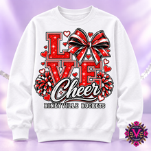 Load image into Gallery viewer, Rineyville Rockets LOVE Cheer Spirit Wear