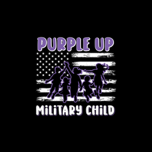 Load image into Gallery viewer, Purple Up Military Child Shirts – Multiple Styles