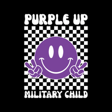 Load image into Gallery viewer, Purple Up Military Child Shirts – Multiple Styles