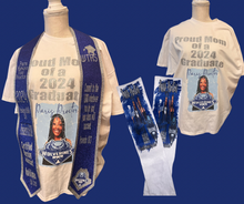 Load image into Gallery viewer, Custom Graduation Center Print Shirt
