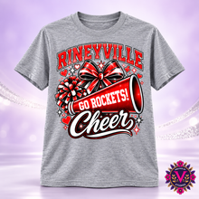 Load image into Gallery viewer, Rineyville Rockets Go Rockets Cheer Spirit Wear
