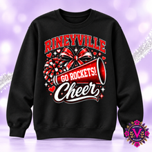 Load image into Gallery viewer, Rineyville Rockets Go Rockets Cheer Spirit Wear
