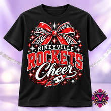 Load image into Gallery viewer, Rineyville Rockets Bow Cheer Spirit Wear

