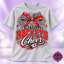 Load image into Gallery viewer, Rineyville Rockets Bow Cheer Spirit Wear

