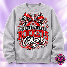 Load image into Gallery viewer, Rineyville Rockets Bow Cheer Spirit Wear

