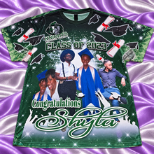 Load image into Gallery viewer, Custom All-Over Print Memorial &amp; Celebration Shirt
