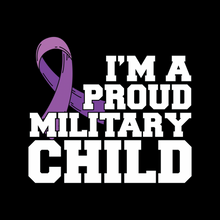 Load image into Gallery viewer, Purple Up Military Child Shirts – Multiple Styles

