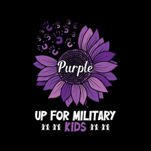 Load image into Gallery viewer, Purple Up Military Child Shirts – Multiple Styles
