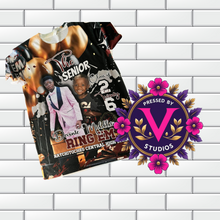 Load image into Gallery viewer, Custom All-Over Print Memorial &amp; Celebration Shirt
